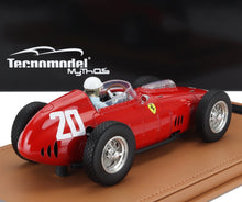 FERRARI | F1 DINO 246/256 TEAM SCUDERIA FERRARI N 20 GANADOR MONZA ITALIA GP (con figura de piloto) 1960 PHILIP HILL