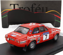 FORD INGLATERRA | ESCORT RS 1600 MKI (versión nocturna) N 7 GANADOR RALLY ESCOTTISH 1972 HANNU MIKKOLA - HAMISH CARDNO