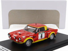 FIAT | 124 ABARTH (versión nocturna) N 4 GANADOR RALLY PORTUGAL 1975 MARKKU ALEN - ILKKA KIVIMAKI - Vroomi