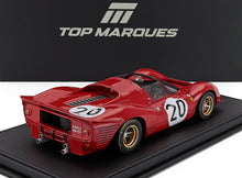 Modelo de coche de carreras Ferrari rojo fundido a presión con el número 20, detallado, coleccionable, ya disponible online.