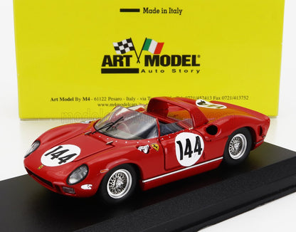 FERRARI - 275P SPIDER ch.0820 N 144 WINNER 1000km NURBURGRING 1964 LUDOVICO SCARFIOTTI - NINO VACCARELLA - RED