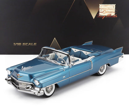 CADILLAC - ELDORADO BIARRITZ CABRIOLET OPEN 1956 - AZUL BAHAMA - Vroomi
