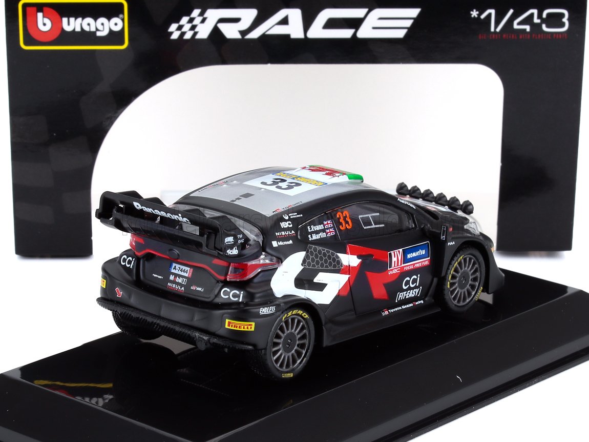 TOYOTA | YARIS GR RALLY1 TEAM GAZOO RACING WRT (versión nocturna) N 33 RALLY 2024 ELFYN EVANS - SCOTT MARTIN, Vroomi, 