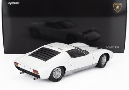 LAMBORGHINI - MIURA P400 1968 - BLANCO PLATA