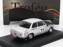 BMW - 2002 Ti (versión nocturna) N 77 RALLY MONTECARLO 1970 RAY - BORIS BRICO - PLATA NEGRO