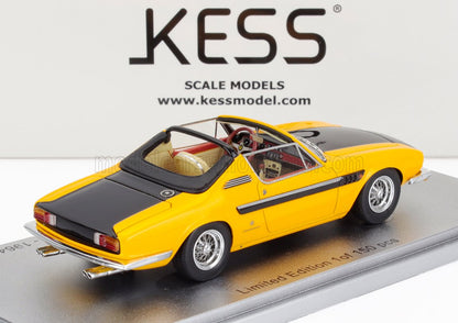 FERRARI - 330 GT 2+2 sn.6109 MICHELOTTI CABRIOLET OPEN 1964 - YELLOW BLACK - Vroomi