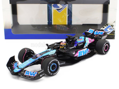 ALPINE  F1 A524 EQUIPO BWT ALPINE 31 GP DE MIAMI 2024 ESTEBAN OCON - NEGRO AZUL ROSA - Vroomi