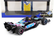 ALPINE  F1 A524 EQUIPO BWT ALPINE 31 GP DE MIAMI 2024 ESTEBAN OCON - NEGRO AZUL ROSA - Vroomi