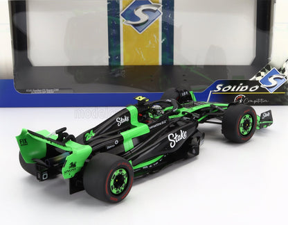 SAUBER - F1 C44 TEAM STAKE KICK N 24 GP DE BAHREIN 2024 ZHOU GUANYU - VERDE NEGRO - Vroomi