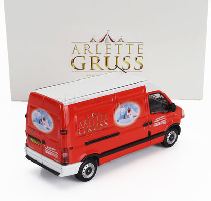 RENAULT - MASTER VAN ARLETTE GRUSS 2003 - ROJO BLANCO - Vroomi