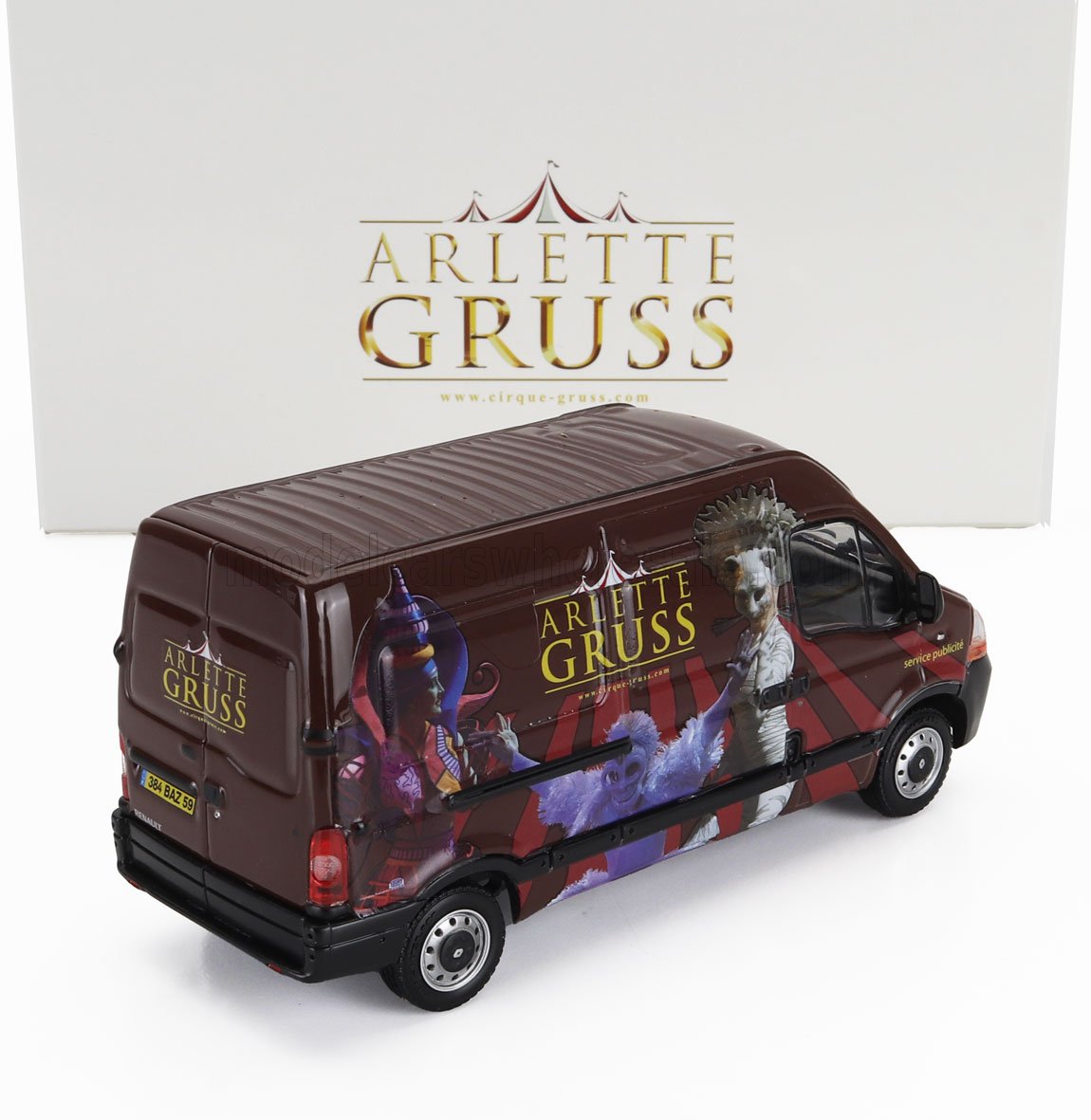 RENAULT - MASTER VAN ARLETTE GRUSS 2003 - MORADO - Vroomi