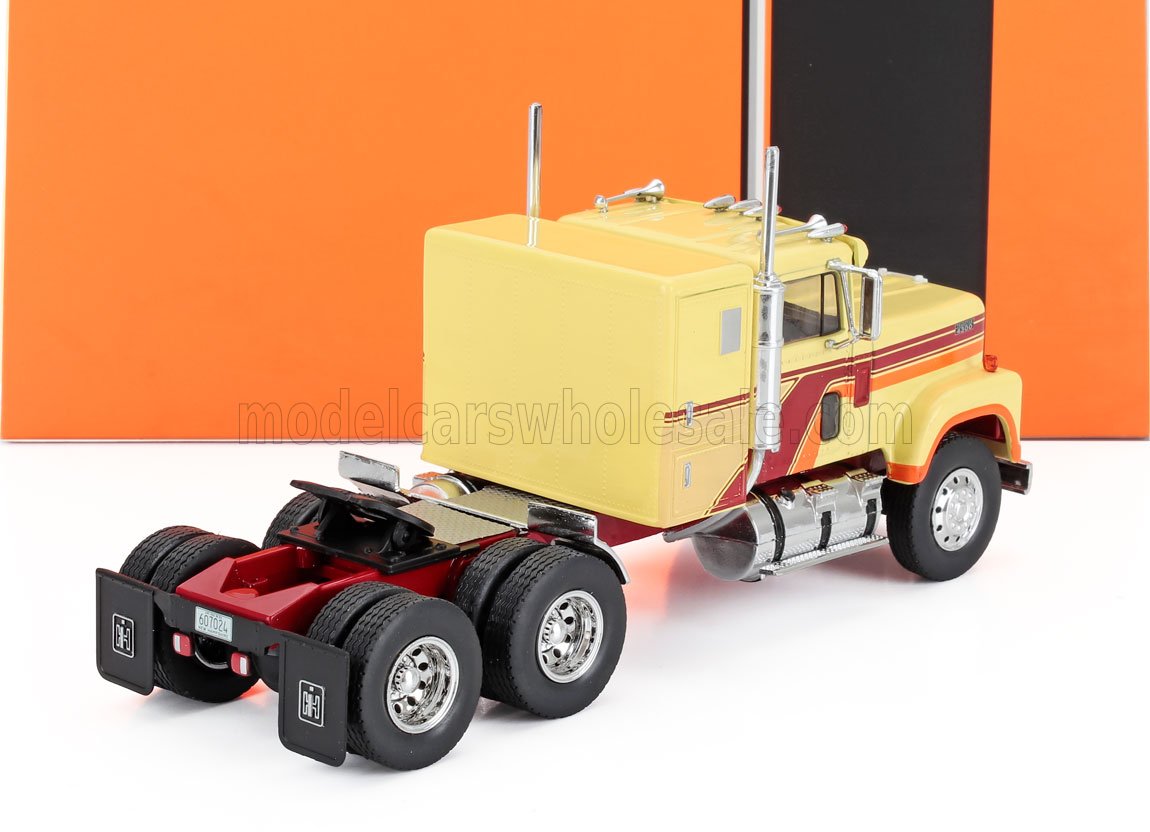 INTERNATIONAL - TRANSTAR 4300 CAMIÓN TRACTOR 3-ASSI 1980 - AMARILLO ROJO NARANJA