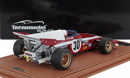 FERRARI - F1 312B2 N 30 PROVA BELGIUM GP (con figura de piloto) 1971 CLAY REGAZZONI - ROJO BLANCO