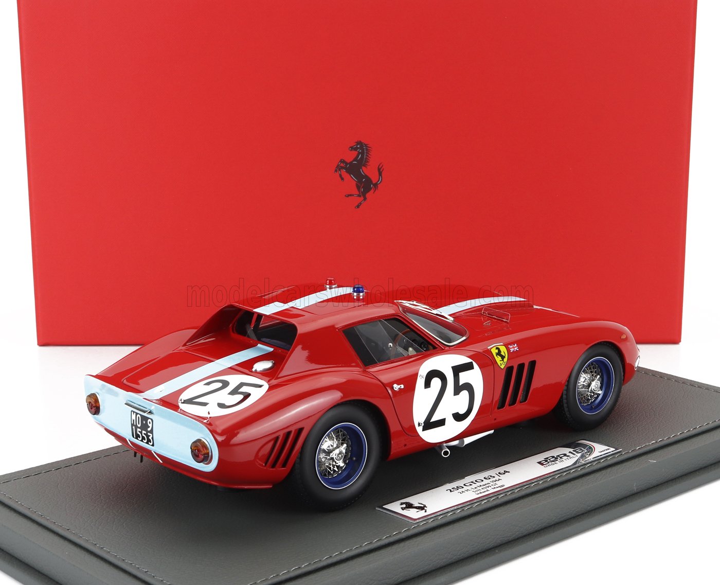 FERRARI | 250 GTO 3.0L V12 TEAM MARANELLO CONCESSIONAIRES N 25 24h LE MANS 1964 INNES RELAND - TONY MAGGS - JACKIE STEWART