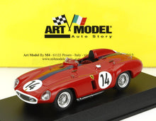 FERRARI - 750 MONZA 3.0L SPIDER N 14 TEAM MIKE SPARKEN 24h LE MANS 1955  MASTEN GREGORY - MICHEL POBEJERSKY (MIKE SPARKEN) - RED BLUE