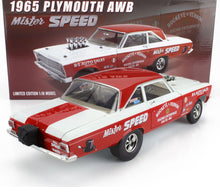PLYMOUTH - CORONET AWB MISTER SPEED BS AUTO SALES RACING 1965 - ROJO BLANCO - Vroomi