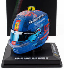 CASCO CAMPANA | CASCO CASCO F1 CARLOS SAINZ TEAM FERRARI HP N 55 MIAMI GP 2024