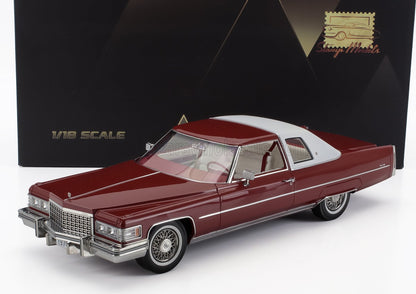 CADILLAC - COUPE DE VILLE 1976 - ROJO BLANCO - Vroomi