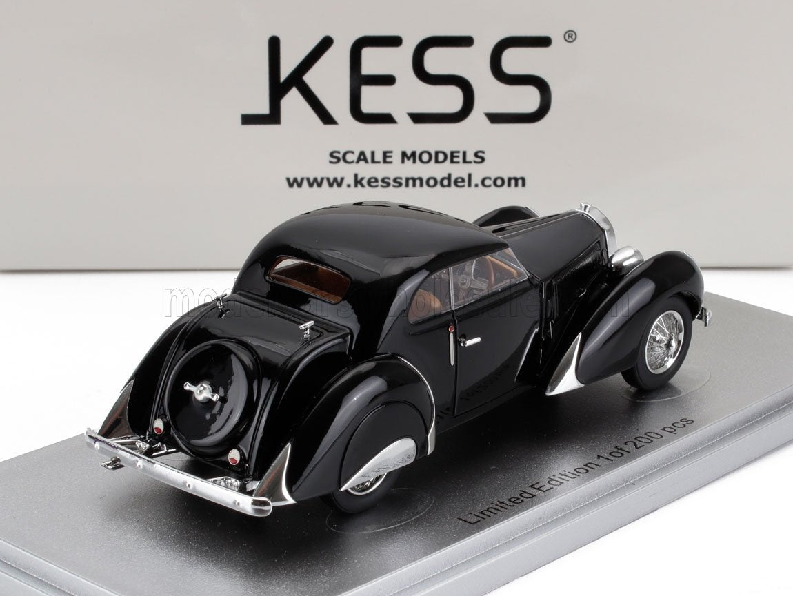 BUGATTI - T57 LABOURDETTE VUTOTAL COUPE 1936 - BLACK - Vroomi