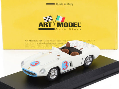 FERRARI - 750 MONZA SPIDER s/n.0498 N 3 WINNER ROAD AMERICA ELKHART LAKE 1955 PHIL HILL - WHITE