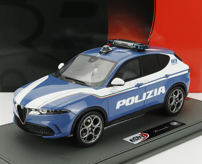 ALFA ROMEO - TONALE VELOCE POLIZIA 2023 - CON VETRINA - CON VITRINA - AZUL BLANCO