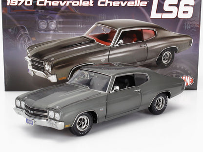 CHEVROLET - CHEVELLE LS6 COUPE 1970 - GRIS METALIZADO - Vroomi