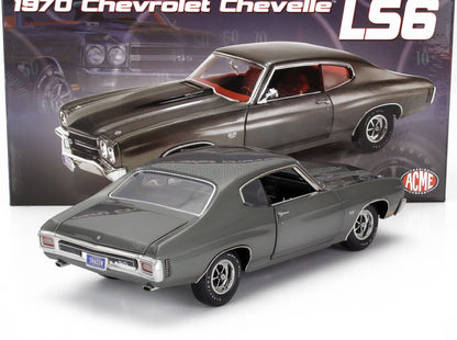 CHEVROLET - CHEVELLE LS6 COUPE 1970 - GRIS METALIZADO - Vroomi