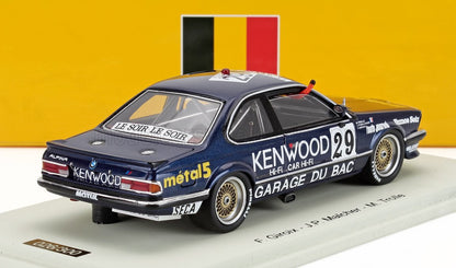 BMW - SERIE 6 635 CSi TEAM GARAGE DU BAC N 29 24h SPA 1986 FABIEN GIROUX - JEAN PIERRE MALCHER - MICHEL TROLLE - AZUL, Vroomi, 