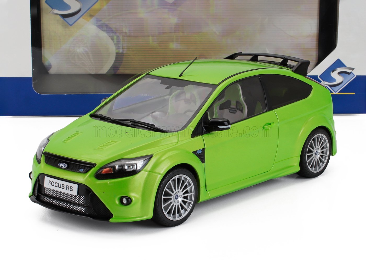 FORD ENGLAND - FOCUS MKII PACK RS 2009 - GREEN MET - Vroomi