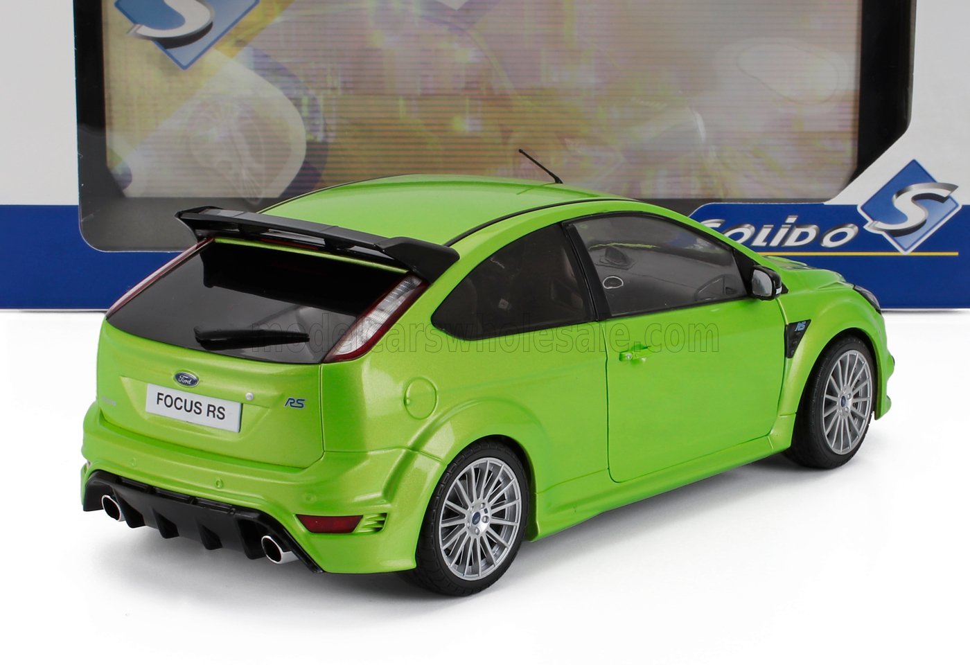 FORD ENGLAND - FOCUS MKII PACK RS 2009 - GREEN MET - Vroomi