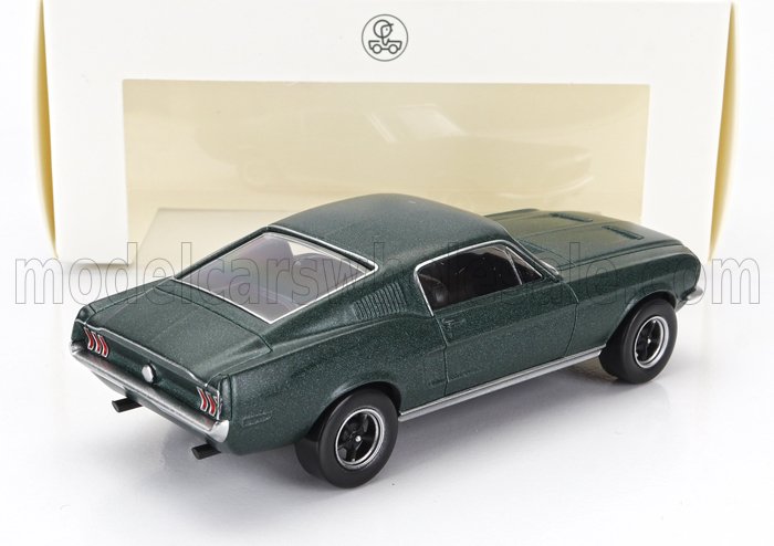 FORD USA - MUSTANG GT FASTBACK COUPE 1968 - VERDE SATINADO MET