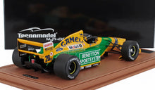 BENETTON - F1 B192 FORD N 20 SILVERSTONE TEST CAR SEASON 1992 PERRY McCARTHY - AMARILLO VERDE