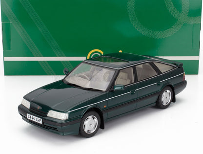 Maqueta a escala 1/18 de coche clásico de color verde oscuro fabricada en metal fundido, con detalles como matrículas del Reino Unido, ya disponible.