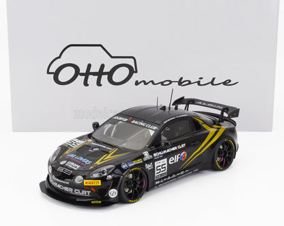 ALPINE  A110 GT4 EQUIPO SCHUMACHER CLRT N.º 55 GT4 SERIE EUROPEA TEMPORADA 2024 PASCAL HUTEAU - LAURENT HURGON - BLACK GOLD