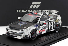 FORD ENGLAND - ESCORT RS COSWORTH N 43 HOONIGAN 3rd RALLY TRAIN OREGON 2018 KEN BLOCK - ALESSANDRO GELSOMINO - BLANCO NEGRO