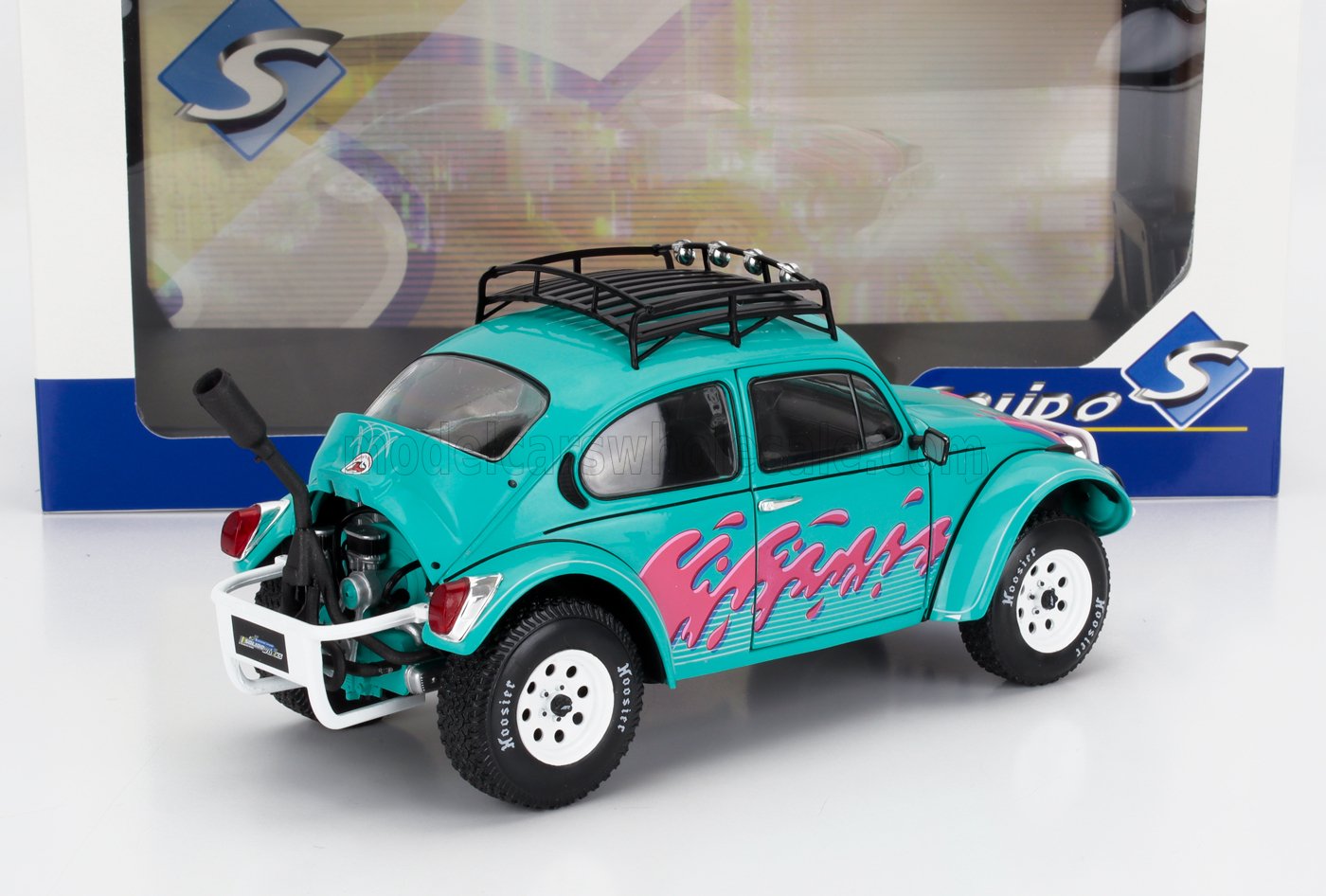 VOLKSWAGEN - BEETLE MAGGIOLINO ALL ROAD 1976 - AZUL CLARO - Vroomi