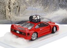 FERRARI - F40 DERRAPANDO SOBRE LA NIEVE EN JAPÓN CON EL PILOTO AL VOLANTE 1993 - ROJO