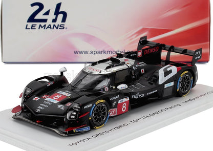 Coche de carreras híbrido Toyota GR010 Le Mans 24h a escala, ya disponible en Vroomi.
