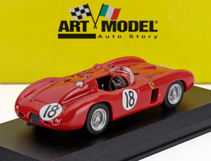 FERRARI - 860 MONZA sn0602 N 18 2nd 12h SEBRING 1956 LUIGI MUSSO - HARRY SCHELL - RED