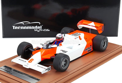McLAREN - F1  MP4/1B FORD COSWORTH N 8 MONACO GP (with pilot figure) 1982 NIKI LAUDA - WHITE RED