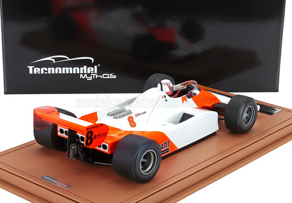 McLAREN - F1  MP4/1B FORD COSWORTH N 8 MONACO GP (with pilot figure) 1982 NIKI LAUDA - WHITE RED