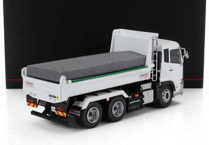 UD-TRUCKS - QUON KYOKUTO TRUCK CASSONE E CABINA RIBALTABILE 2017 - BLANCO