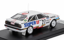 AUDI - QUATTRO COUPE N 27 RALLY MONTECARLO 1987 MAURICE CHOMAT - MICHEL ROISSARD - BLANCO