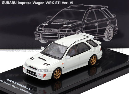 SUBARU - IMPREZA WRX SW STATION WAGON 2001 - BLANCO