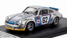 PORSCHE - 911 CARRERA RSR COUPE TEAM MARTINI RACING N 62 GANADOR 4h LE MANS 1973 GIJS VAN LENNEP - HERBERT MULLER - AZUL PLATA ROJO