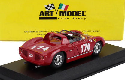 FERRARI - 250P SPIDER s/n0810 N 174 TARGA FLORIO 1963 MIKE PARKES - JOHN SURTEES - RED