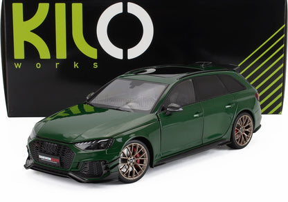 AUDI - A4 RS4 DARWIN PRO (B9) AVANT SW STATION WAGON 2020 - GREEN MET