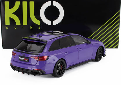 AUDI - A4 RS4 DARWIN PRO (B9) AVANT SW STATION WAGON 2020 - PURPLE MET