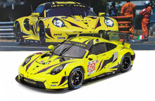 Yellow Iron Lynx Porsche 911 GT3 scale model car, available for collectors online at Vroomi.