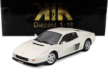 Maqueta de coche en escala 1:18 fabricada en metal fundido a presión con detalles de Testarossa, disponible en Vroomi.
